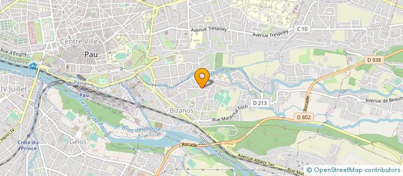 localisation de l'entreprise GPUY CONSULTING  BIZANOS