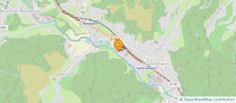 localisation de l'entreprise GPV FRANCE  SAINT-AMARIN