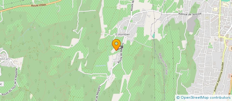 localisation de l'entreprise GPVS  SABRAN