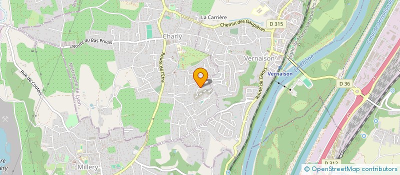 localisation de l'entreprise GPX INVEST  CHARLY