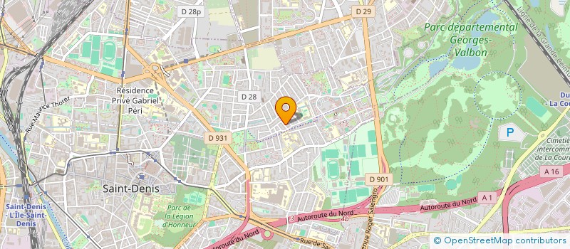 localisation de l'entreprise GPYMMO  CHAMPAGNE-SUR-SEINE