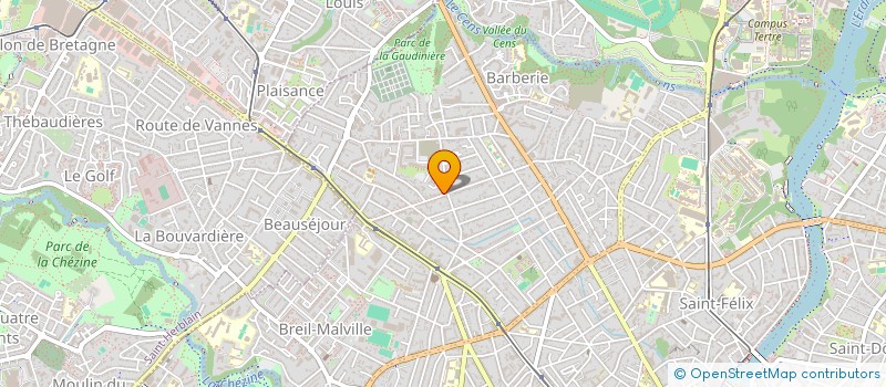 localisation de l'entreprise GQ IMMOBILIER  NANTES