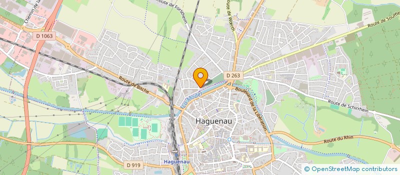 localisation de l'entreprise GQC GLOBAL QUALITY CERT à HAGUENAU