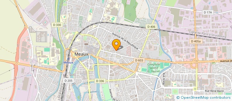localisation de l'entreprise GQLAUDIOVISUEL à MEAUX