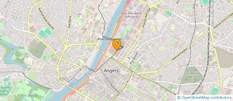 localisation de l'entreprise GR 15 GROUPE RECHERCHE EUROPEEN FRANCE O à ANGERS