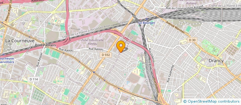 localisation de l'entreprise GR  DRANCY