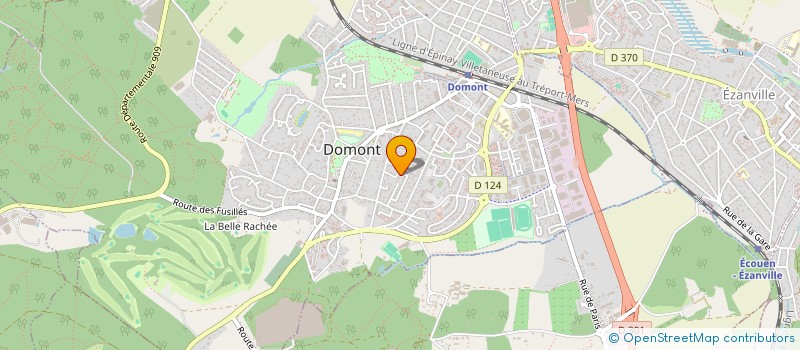 localisation de l'entreprise GR  DOMONT