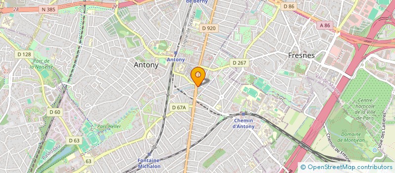 localisation de l'entreprise GR ASSISTANCE TECHNIQUE ELECTR à ANTONY