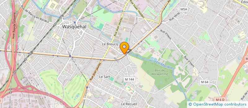 localisation de l'entreprise GR ASSURANCES à VILLENEUVE-D'ASCQ