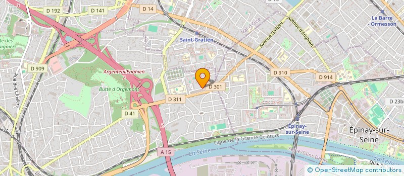 localisation de l'entreprise GR AUTO DRIVE  ARGENTEUIL