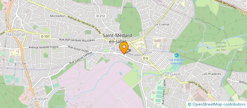 localisation de l'entreprise GR BIM  BORDEAUX