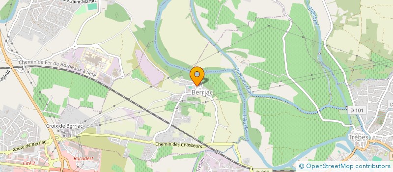 localisation de l'entreprise GR BTP  BERRIAC