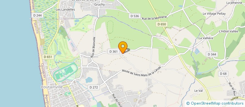 localisation de l'entreprise GR CARRELAGE  AGON-COUTAINVILLE