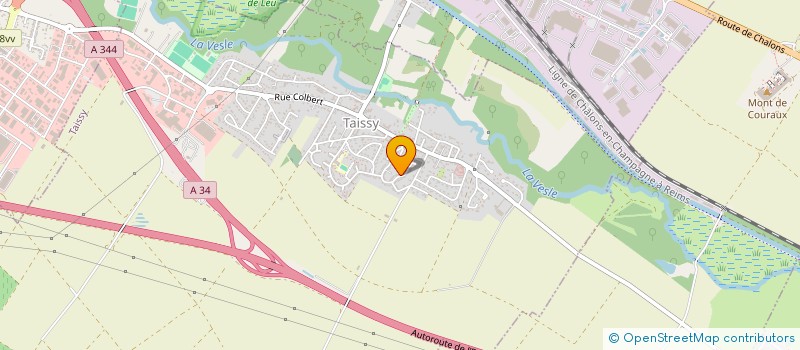 localisation de l'entreprise GR & CO DISTRIBUTION  TAISSY