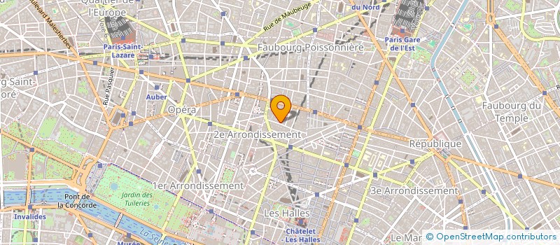 localisation de l'entreprise GR CONCEPT à PARIS