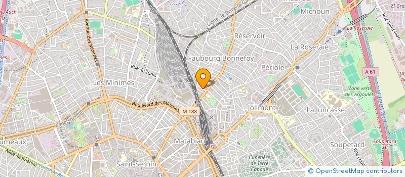 localisation de l'entreprise GR DU MOULIN à TOULOUSE