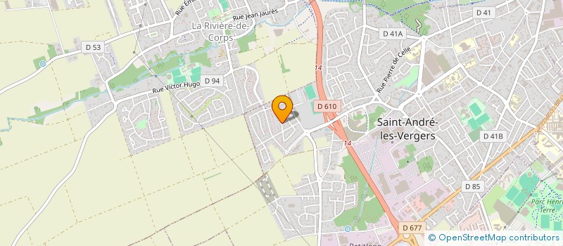 localisation de l'entreprise GR FI  SAINT-ANDRE-LES-VERGERS