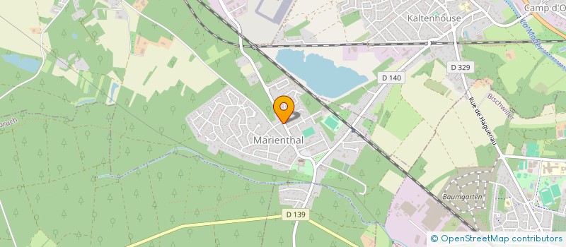 localisation de l'entreprise GR FORESTIER DE ST ANOULD  HAGUENAU