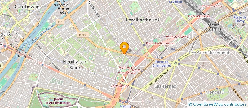 localisation de l'entreprise GR HENRI DE BARRIN & ASSOC à NEUILLY-SUR-SEINE