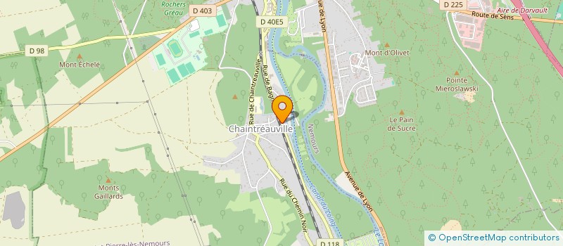 localisation de l'entreprise GR IMMO  SAINT-PIERRE-LES-NEMOURS