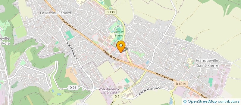 localisation de l'entreprise GR INVEST  FRANQUEVILLE-SAINT-PIERRE