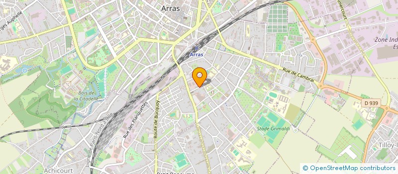 localisation de l'entreprise GR INVEST SERVICES à ARRAS