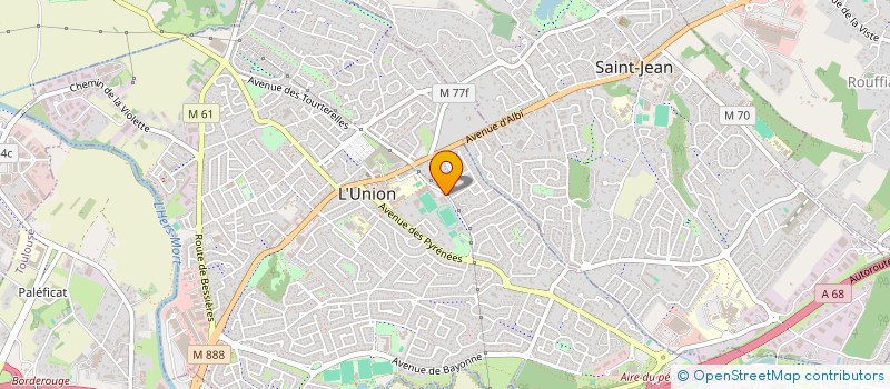 localisation de l'entreprise GR L'UNION à L'UNION