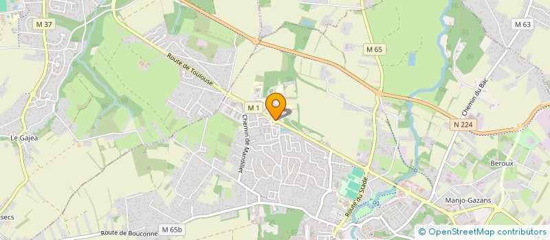 localisation de l'entreprise GR MEDIC à CORNEBARRIEU