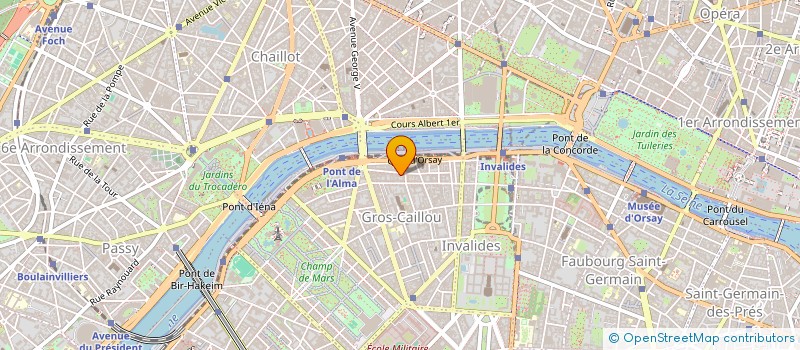 localisation de l'entreprise GR PARTICIPATION à PARIS