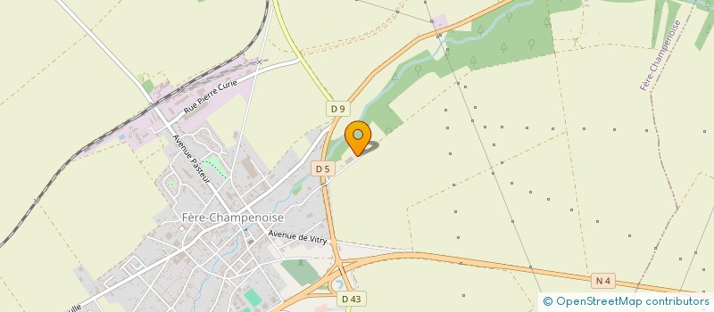 localisation de l'entreprise GR PRESTA  FERE-CHAMPENOISE