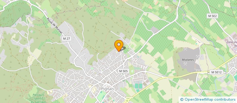 localisation de l'entreprise GR REFLEX AU DEVENIR VILLAGES OCCITANS à PIGNAN