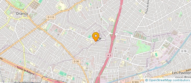 localisation de l'entreprise GR RENOV à DRANCY