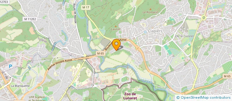 localisation de l'entreprise GR RENOVATIONS  CLAPIERS