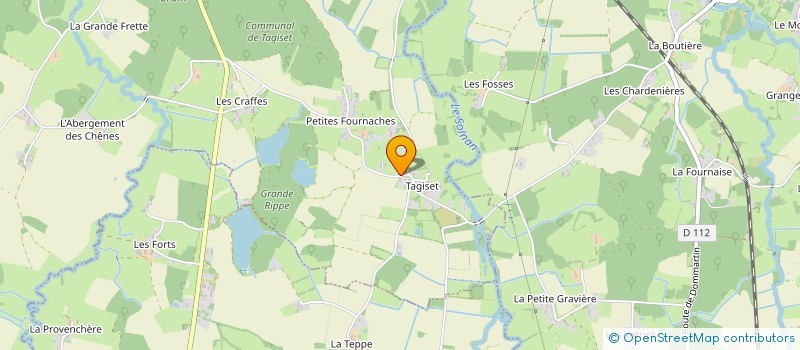 localisation de l'entreprise GR SERVICE  SAINTE-CROIX-EN-BRESSE