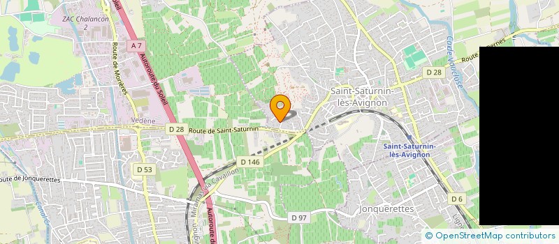 localisation de l'entreprise GR VINS  SAINT-SATURNIN-LES-AVIGNON