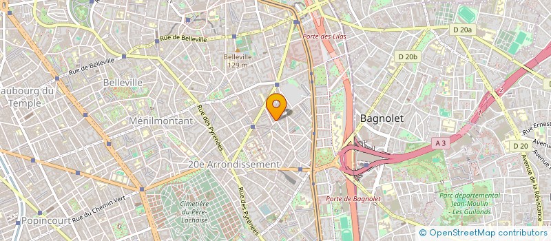 localisation de l'entreprise GR1  PARIS