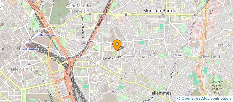 localisation de l'entreprise GR16P593521 à LILLE