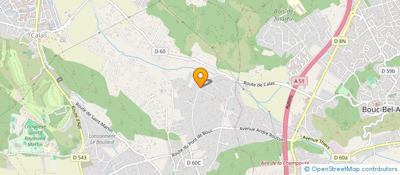 localisation de l'entreprise GR2M  CABRIES