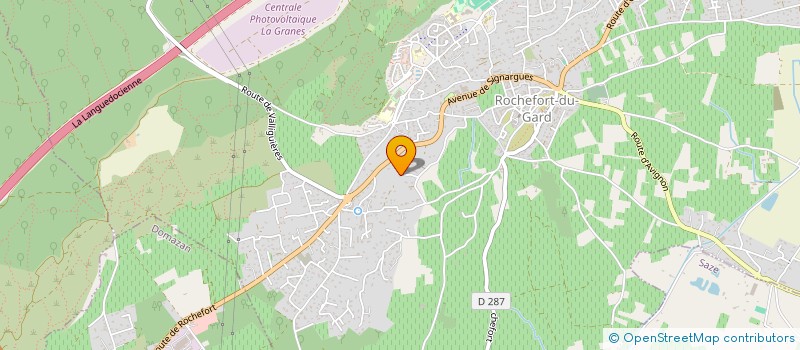 localisation de l'entreprise GR3  ROCHEFORT-DU-GARD