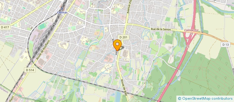 localisation de l'entreprise GR37  COLMAR