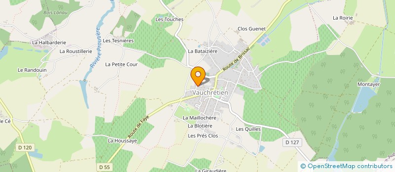 localisation de l'entreprise GR3MA  LES GARENNES SUR LOIRE