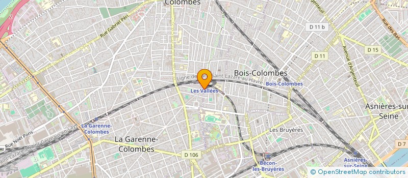 localisation de l'entreprise GRA ADVISORY à BOIS-COLOMBES