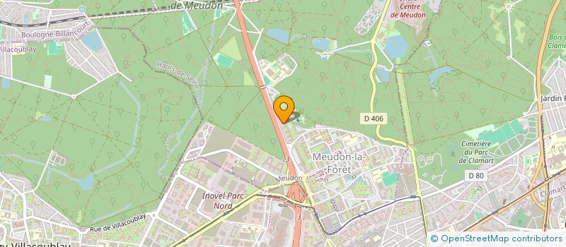 localisation de l'entreprise GRA BAT  MEUDON