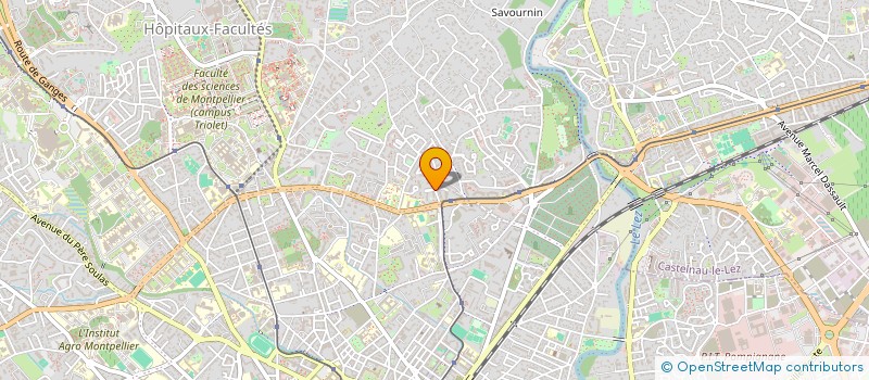localisation de l'entreprise GRA CONSTRUCTION à MONTPELLIER