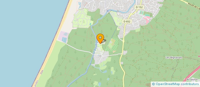 localisation de l'entreprise GRAAAS à CAPBRETON