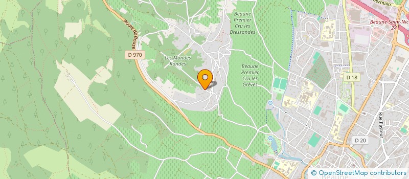 localisation de l'entreprise GRAAL AUDIO à BEAUNE