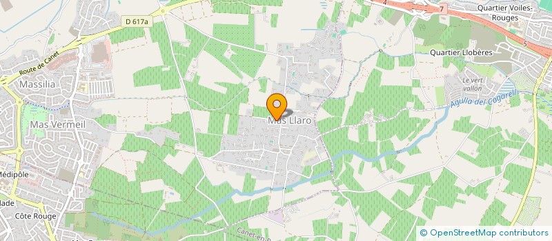 localisation de l'entreprise GRAAL SANTE à PERPIGNAN