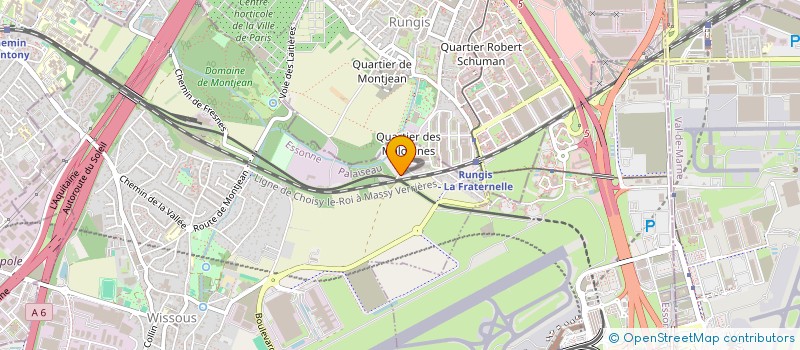 localisation de l'entreprise GRAALELEC  WISSOUS