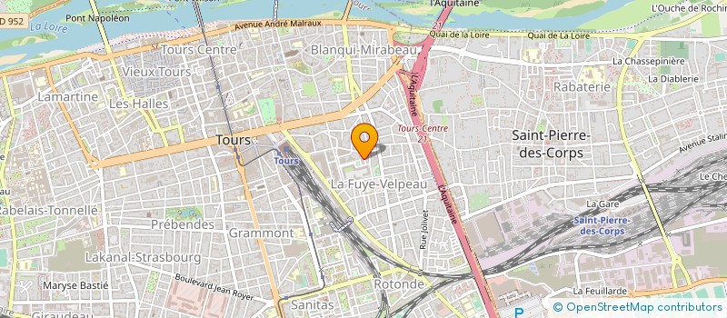 localisation de l'entreprise GRAATZ SARL à TOURS