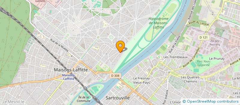 localisation de l'entreprise GRAB à MAISONS-LAFFITTE